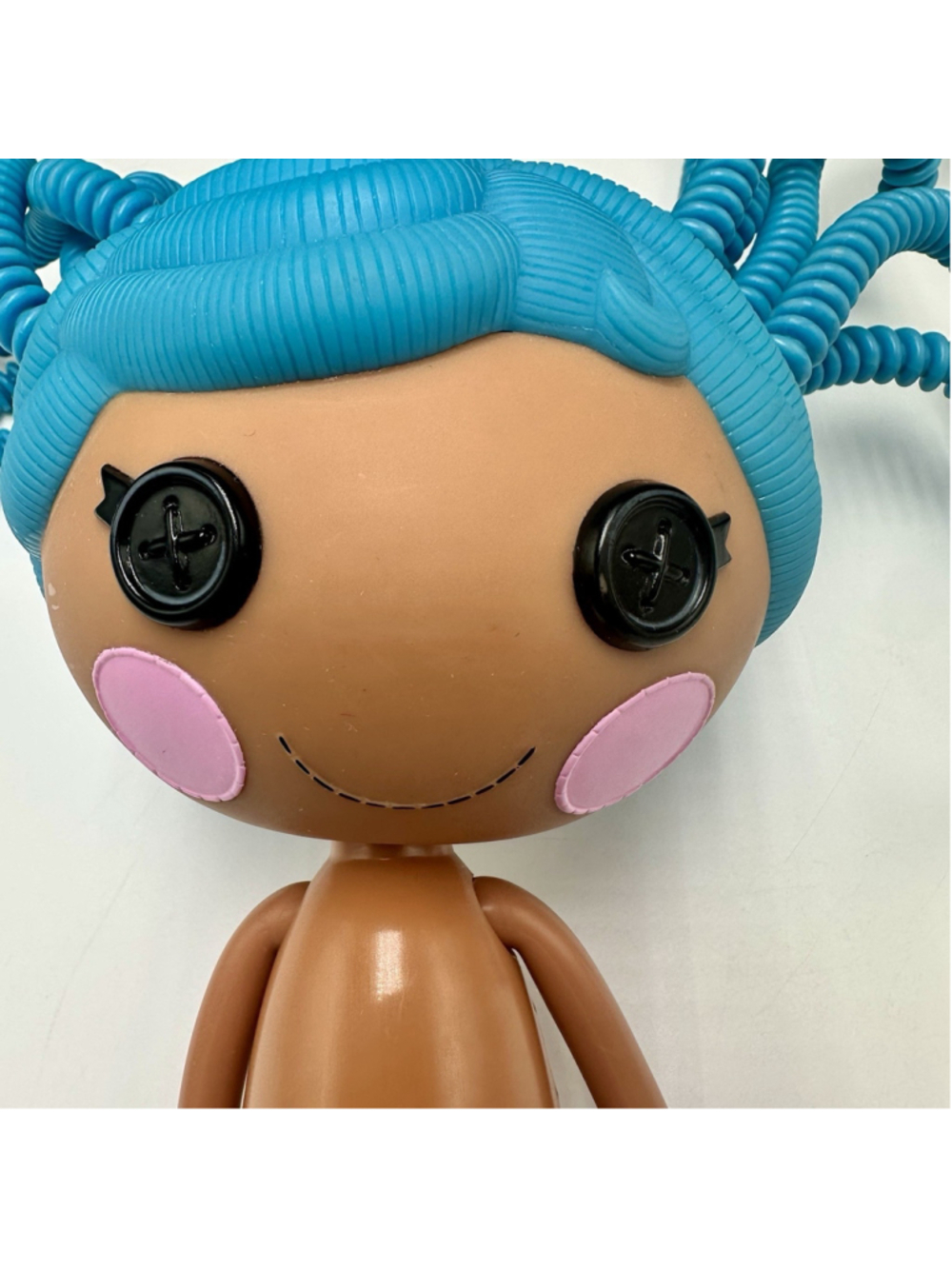 Lalaloopsy Silly Hair Doll Mittens Bendable Blue Hair w/Outfit Shoes 12" - Picture 4 of 16